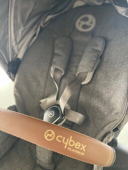 Prodám kočárek Cybex Priam (korbička, vajíčko, sporťák) - 7