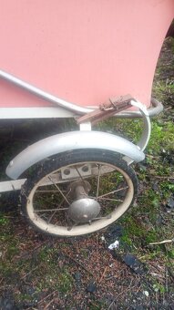 Starý dětský kočárek Zekiva DDR - 7