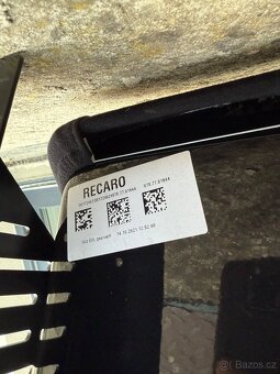 Recaro Pole Position, Black Perlonvelur - 7