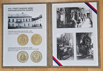 Svatováclavský dukát JUBILEJNÍ, 1923 - 2023, nízke číslo - 7