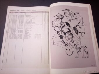 čZ sport 125, sport 175-seznam náhradních dílů1971 barevný - 7