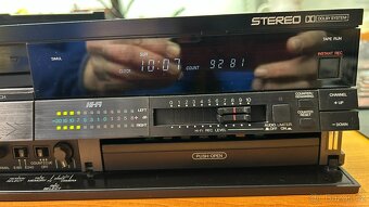 JVC HR-D725E Vintage HiFi Stereo video, vzácné + ovladač - 7