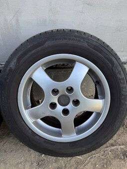 Alu kola s letní pneu ET 40, R15 195/65 - 7