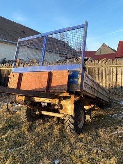 Dvoukolový vlek, vlek za traktor, dvoukolák - 7