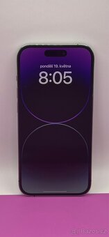 iPhone 14 Pro 128GB Deep Purple, 100% Baterie - 7