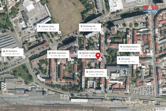 Pronájem obchod a služby, 65 m², Pardubice, ul. Nerudova - 7