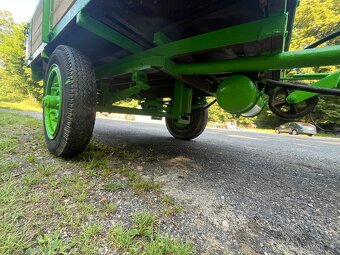 Vlečka za traktor - sklopná dvoukolová - 7