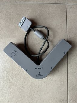 Příslušenství playstation 1 joystick,myš,multitap,ovladače - 7