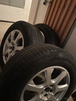 Alu 5x112 R17 + pneu 235/65R17 letni - 7