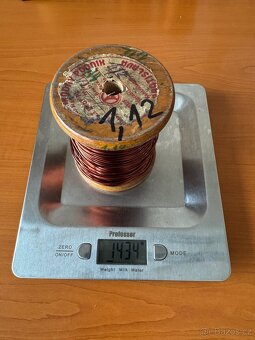 Cívky - Měděný drát - různé průměry (0,12 až 1,12 mm) - 7