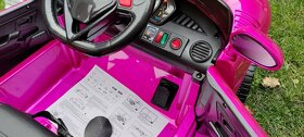 Nové růžové dětské elektrické autíčko 4x4 Neos - 7