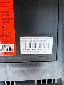 Dětská autosedačka Britax Römer 15-36 kg top stav - 7