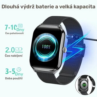 NOVÉ Ultra-tenké chytré hodinky - 7