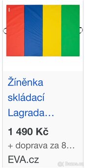 Žíněnka skládací Lagrada 200x140x4cm - 7