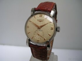 Hodinky Longines rok 1958 Manual Winding Caliber 27.0 - 7