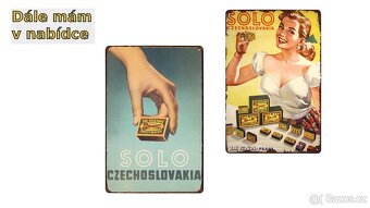 cedule plechová - Radegast 12° (dobová pivní etiketa) - 7