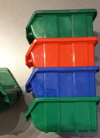 Box, Organizér, zásobník, stohovací 5 ks prodej jako celek - 7