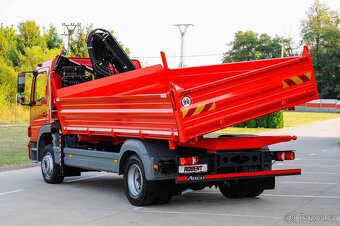 MERCEDES ATEGO 1222 TŘÍSTRANNÝ SKLÁPĚČ HYDRAULICKÁ RUKA EU5 - 7