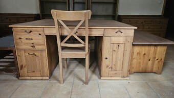 Nábytek Set. IKEA MARKÖR. Mořidlo antik. - 7