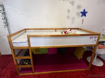 Dětská oboustranná postel Ikea + matrace - 7