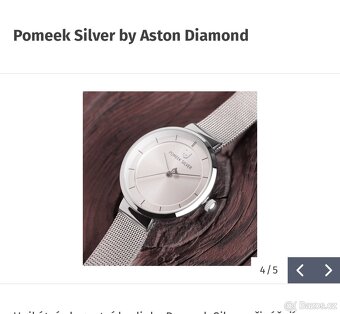 Nové hodinky Pomeek silver diamond - 7