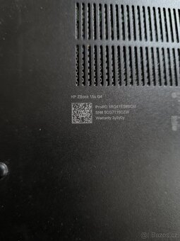 Hp Zbook 15 g4 i76500u 8Gb , 256ssd win 10 pro - 7