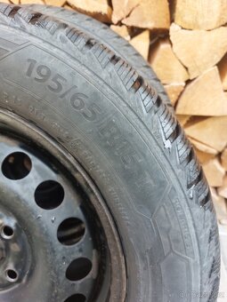 Zimni pneu 195/65 r15 s disky 6Jx15 ET47 - 7