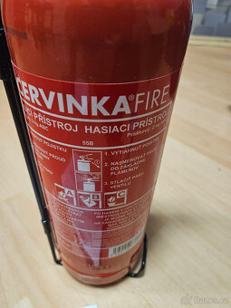 Práškový hasicí přístroj 2 kg P2  vč. revize - 7