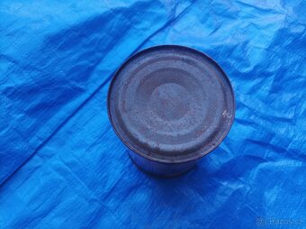 Plechová dóza od včelího medu - 7