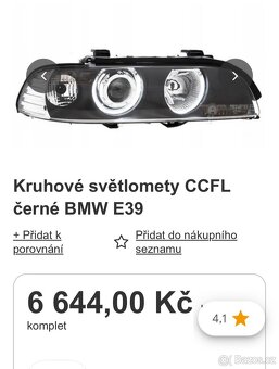 BMW e39 světla - 7