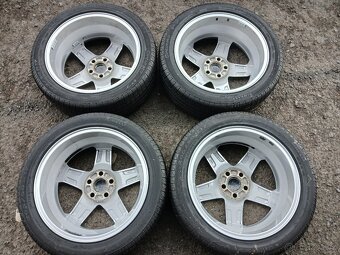 Prodám sadu Orig ALU kol Volvo 205/50R17 letní - 7