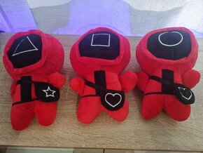 Plyšové figurky SQUID GAME - 7