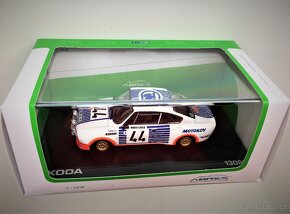 Model ŠKODA 130RS "RMC 1977" č 44 Abrex 1/43 - 7