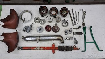 Jawa 50 pionýr /550/555 (pařez) originální díly - 7