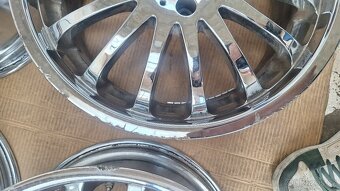 Alu kola Mercedes 18" 5x112 8J 9J chrom CLk - 7