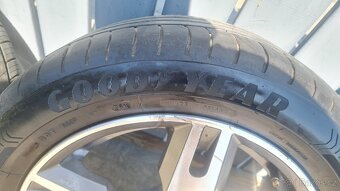 AEZ Tacana 16" 4x100, 7J, ET45 s pneu Goodyear Efficient - 7