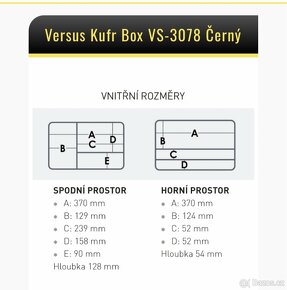 Versus Kufr VS 3078 - červený - 7
