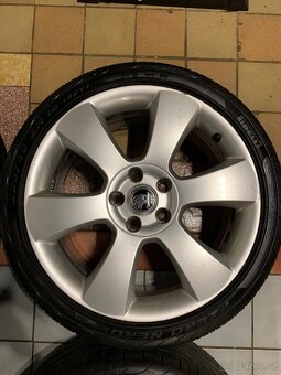 Alu kola Škoda R18 5X112 LETNÍ PNEU 225/40 R18 LUNA - 7