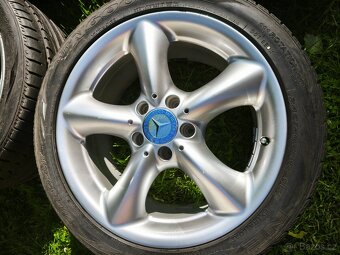Dvourozměrná sada Mercedes w209 r17 5x112 - 7