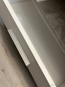 Konferenční stolek IGUAN - beton/bíla - 7