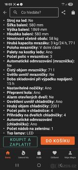 Lednice s mrazákem RK4182PS4 Gorenje 180x55x55 cm - 7