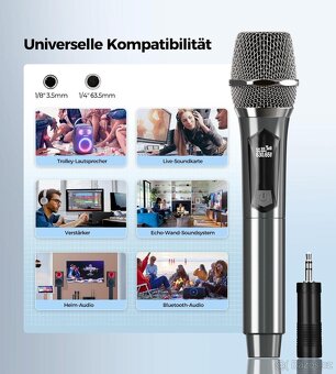 Bezdrátové mikrofony MAILANGSHI - 7