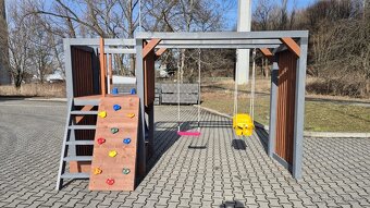 Dětské hřiště se skluzavkou a dovozem - 7