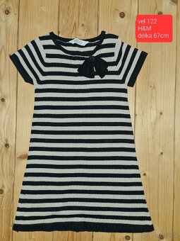 Vel 122-128 - dívčí - šaty,sukně,trička,leginy.... - 7