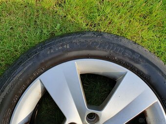 4x AL kola 15" Škoda original + pneu letní 185/60 R15 - 7