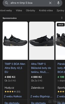 Altra M TIMP 5 BOA 44/10 black - 7