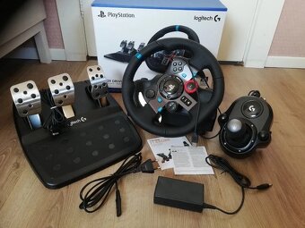 Logitech G29 volant, pedály s řadicí pákou - 7