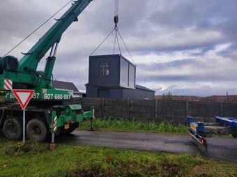 Stavební buňka 6×3 m s tepelnou izolací a elektroinstalací - 7