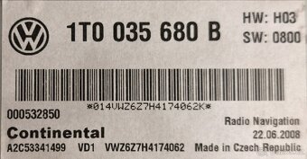 VW RNS510 1T0035680B aktualizované. - 7