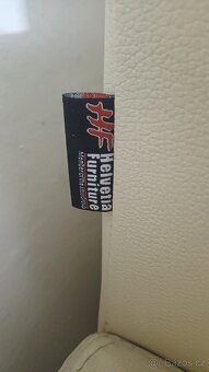 Kožená rozkládací sedačka - 7